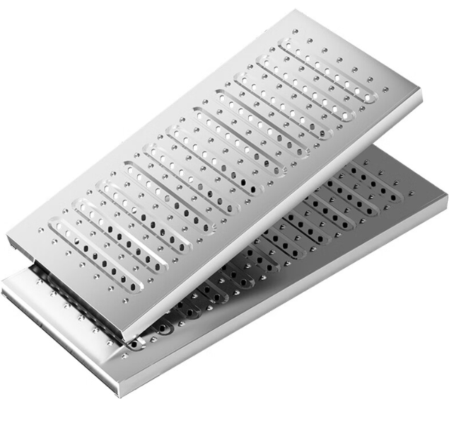 钦南不锈钢沟盖板展示